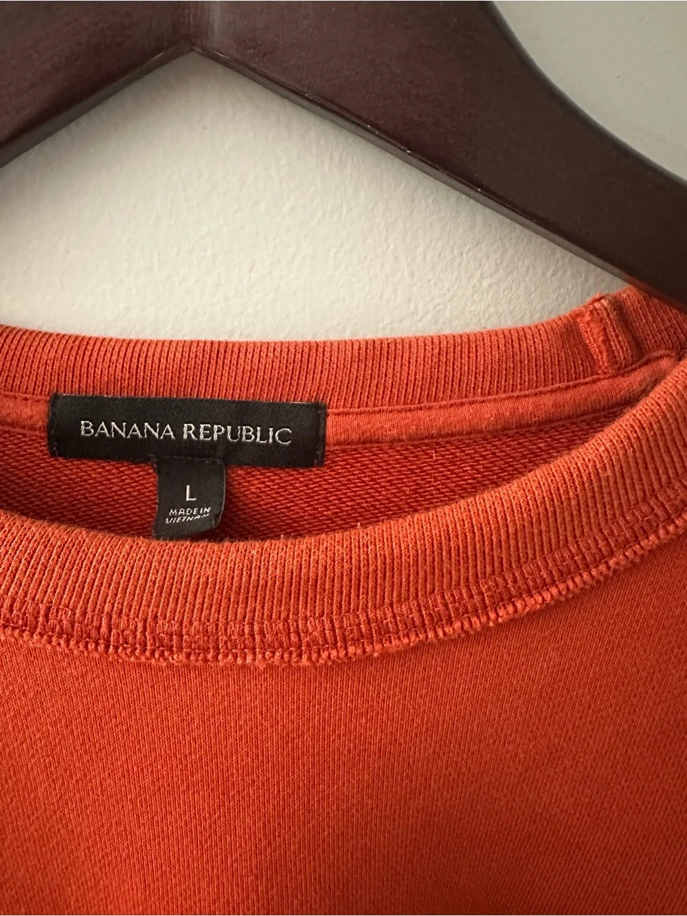 Banana Republic Men’s Crewneck Sweatshirt - Orange